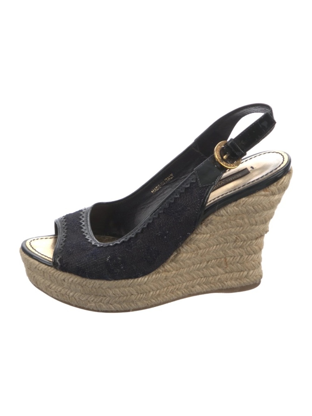 Louis Vuitton Think Of You Wedge Sandal
